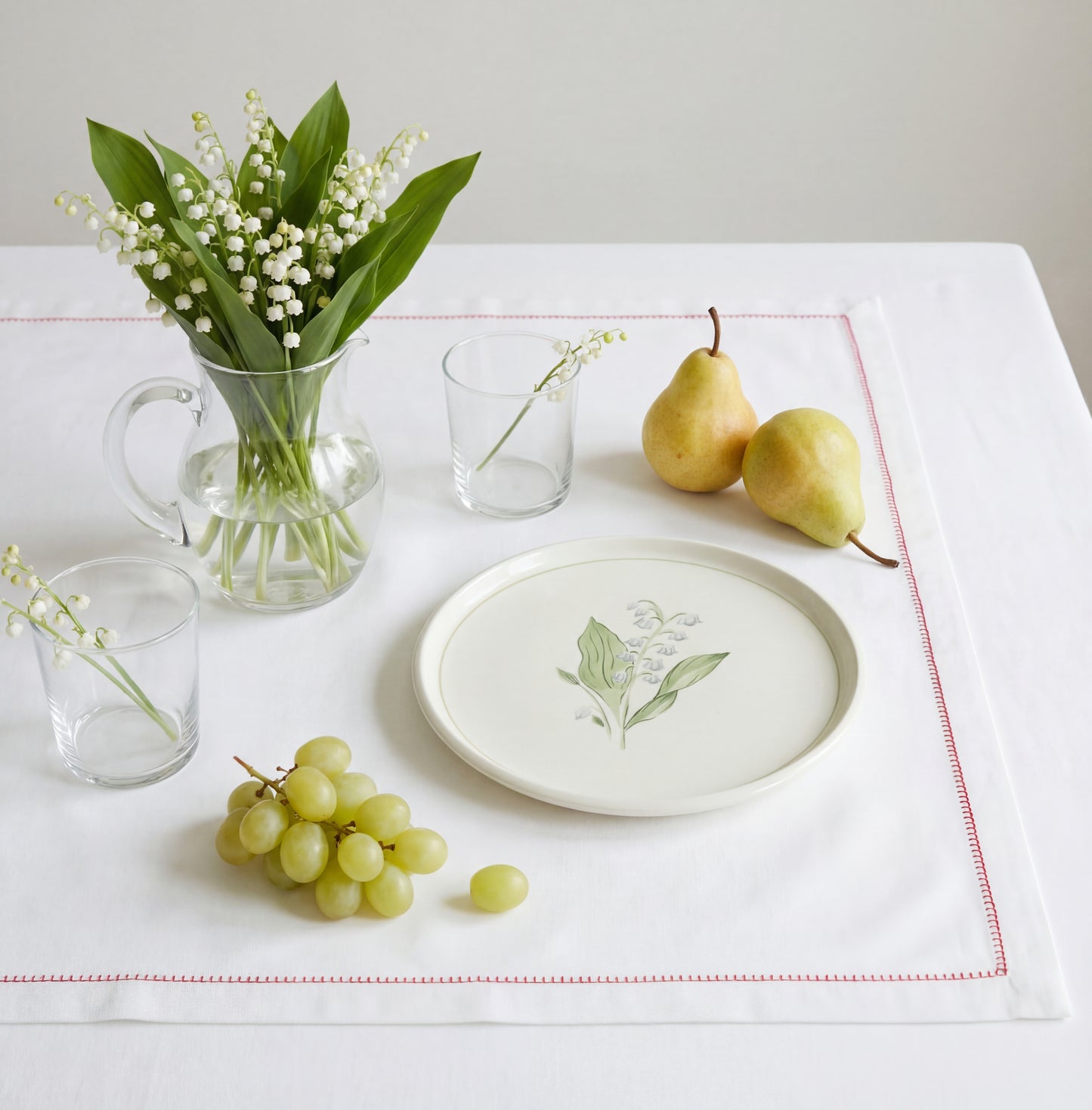 Lily of the Valley Dinner Plate