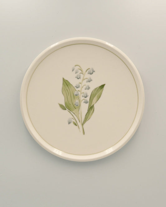 Lily of the Valley Appetizer Plate